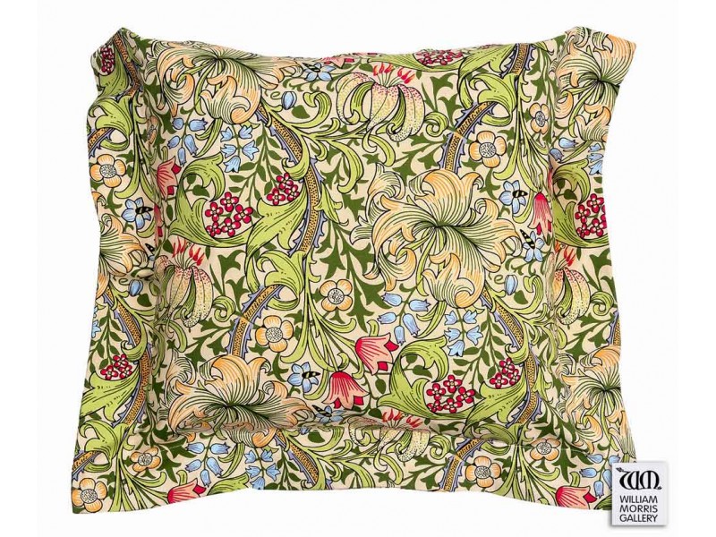William Morris Gallery Golden Lily Cushions 