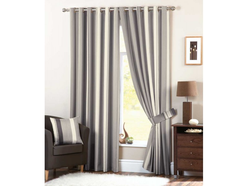 Fusion Whitworth Eyelet Duck Egg Curtains Ties Backs And Cushions