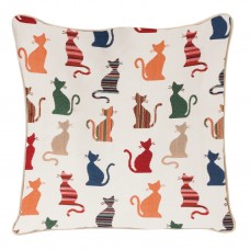 Tapestry Cheeky Cat Cushions