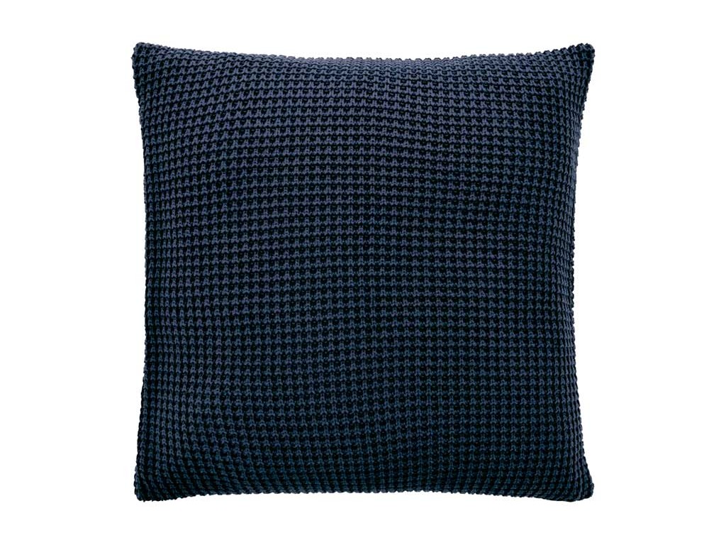 Sheridan Deluxe Haden Midnight Chunky Knit Square Pillow Sham